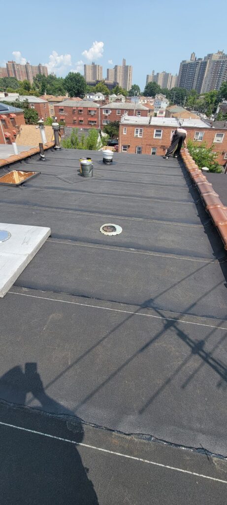 image of a black roof